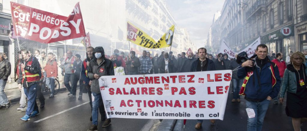 27 января – день всеобщей протестной акции во Франции