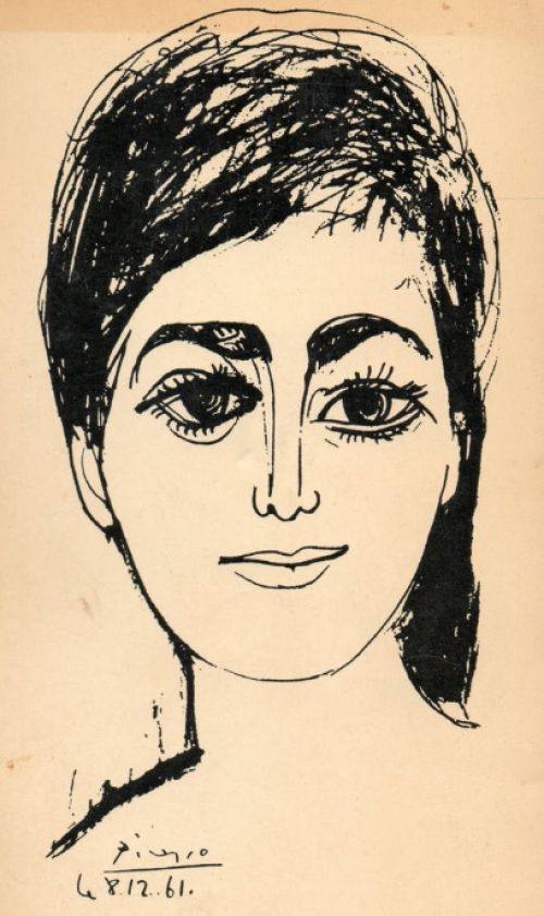 История: «Свободны как искусство». Портрет Джамили Бупаша руки Пабло Пикассо