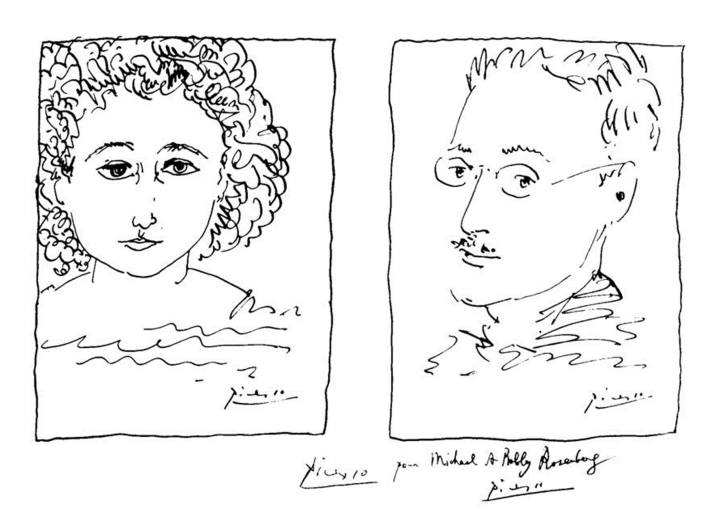История: «Свободны как искусство». «Юлиус и Этель». Рисунок Пикассо, который он подарил сыновьям Розенбергов в 1952 г.