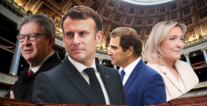 Расклад сил во французском парламенте